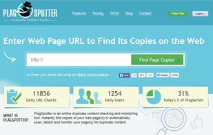 PlagSpotter screenshot 1