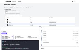 Browse inside your backup from the UI without doing a full restore.