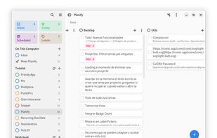 Planify screenshot 1
