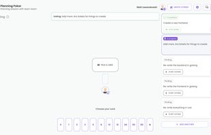 Managing tickets within the game