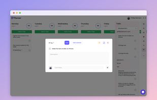 One of the integrations is to Trello where you can pull in your tasks to easily manage them within Planzer.io.
