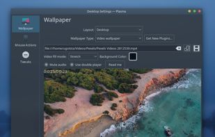Plasma Video Wallpaper screenshot 1