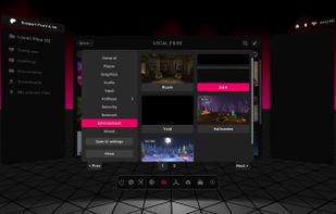 PLAY'A Environment Selection