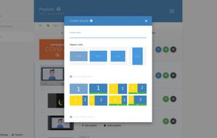 Zones and support for any screen size.
