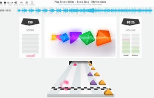 Play drums online screenshot 1