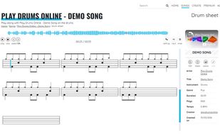 Play drums online screenshot 1
