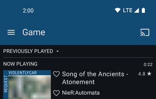 Player for Rainwave screenshot 2