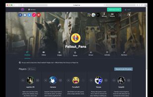 Player.me group profile