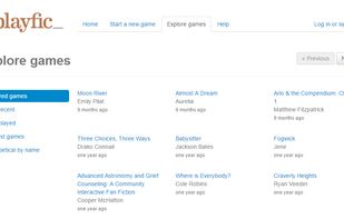 Playfic screenshot 1