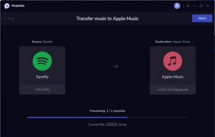 Transfer your Spotify library to Apple Music