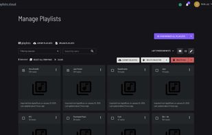 Playlists.cloud screenshot 1