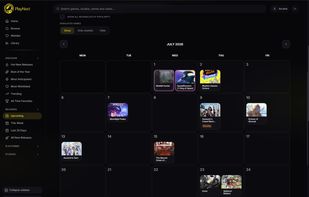 You can also switch to a calendar view and see it in a more traditional way
