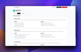 Playwise HQ Competitor Battlecard Product Information