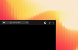 Playwriter screenshot 1