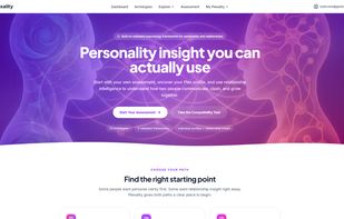 Personality insight you can actually use. 