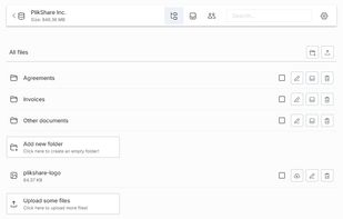 PlikShare screenshot 1