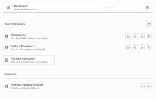 PlikShare screenshot 2