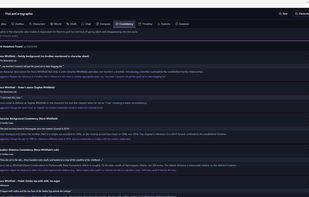 Consistency Tracking: Catches inconsistencies across characters, locations, events, and rules.