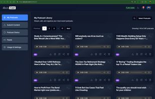 Main Dashboard