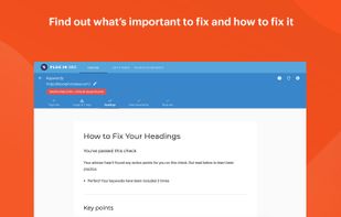 Find out what's important to fix and how to fix it