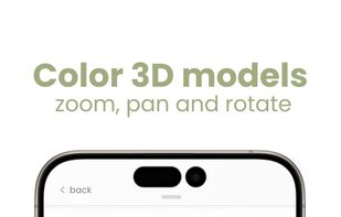 Plume 3D: coloring book screenshot 1