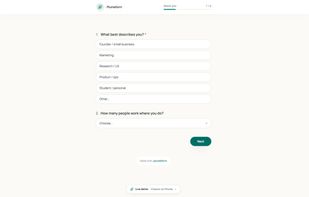 Plumeform screenshot 2