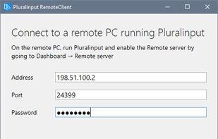 Pluralinput screenshot 3
