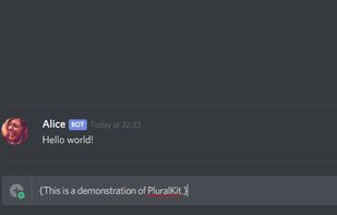 PluralKit screenshot 2