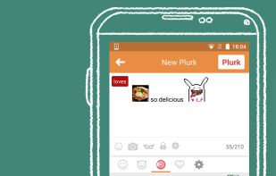 Plurk screenshot 2