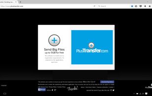 PlusTransfer.com screenshot 1