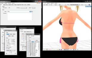 Pmx Editor screenshot 3