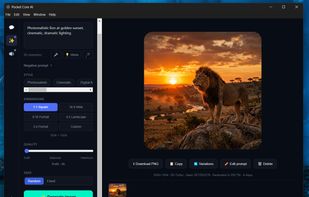 Image Generation Screen