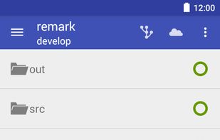 Pocket Git screenshot 1