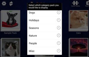 Pocket Jigsaw Puzzles screenshot 1