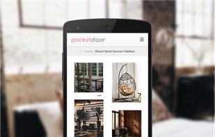 Save images of designs and products that inspire you to your Inspire board and share with the team