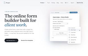 Online Form Builer