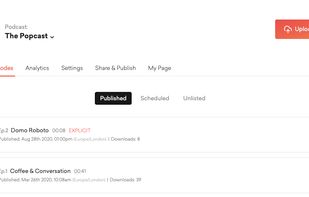 Podcast.co screenshot 1