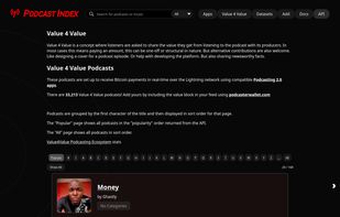 Podcast Index screenshot 3