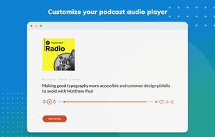 Podcastpage.io screenshot 1