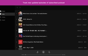 Podcasts screenshot 1
