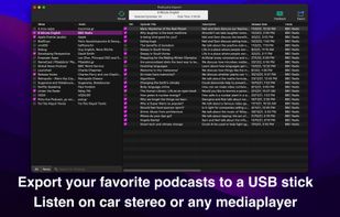 Podcasts Export screenshot 2