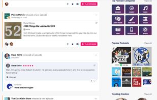 Podchaser screenshot 1