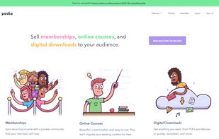 Podia screenshot 1