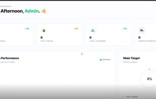 This is the Admin Panel where you can manage your entire ecommerce store in one place. From products and orders to customers and store settings, everything is controlled from a single dashboard.