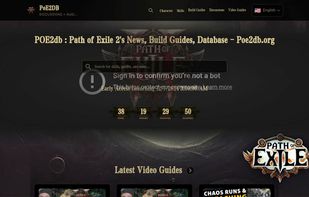 POE2db screenshot 1