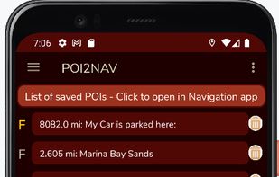 POI-2-NAV: Waypoints Database screenshot 1