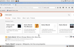 Point Linux screenshot 2