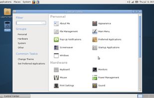 Point Linux screenshot 1