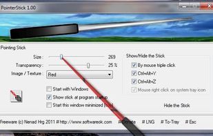 PointerStick screenshot 1