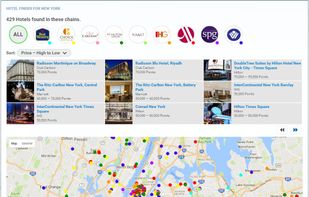 PointsForTrips.com screenshot 2